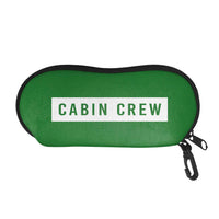 Thumbnail for Cabin Crew Text Designed Glasses Bag