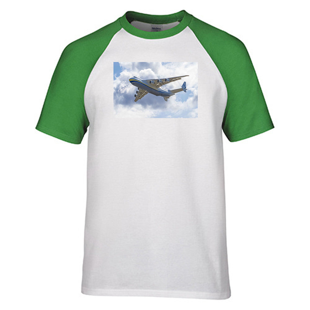 Antonov 225 (46) Designed Raglan T-Shirts