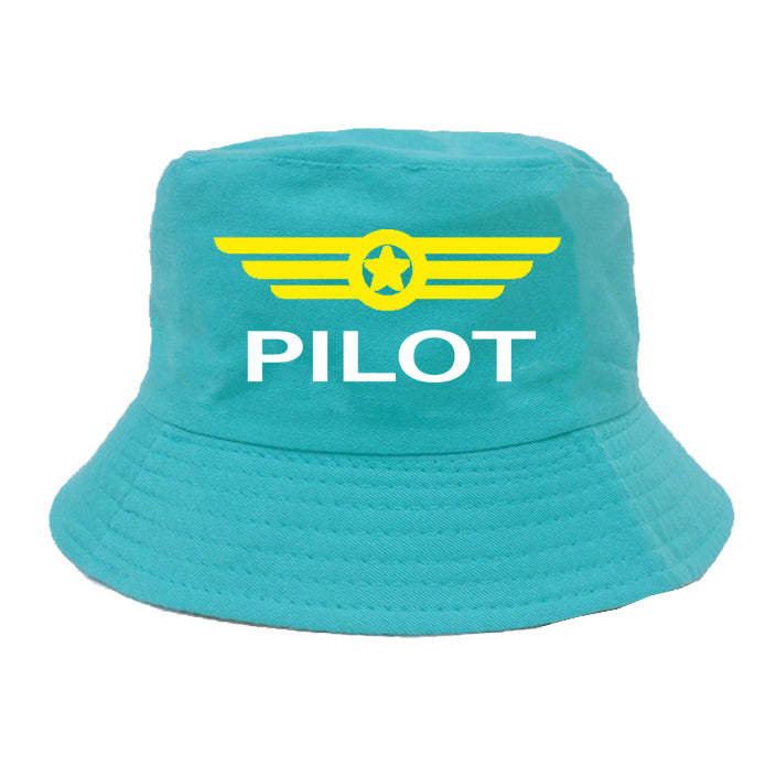 Pilot & Badge Designed Summer & Stylish Hats
