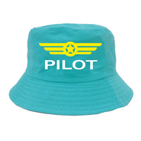 Thumbnail for Pilot & Badge Designed Summer & Stylish Hats