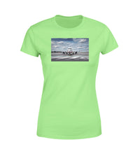 Thumbnail for Amazing Clouds and Boeing 737 NG Designed Women T-Shirts