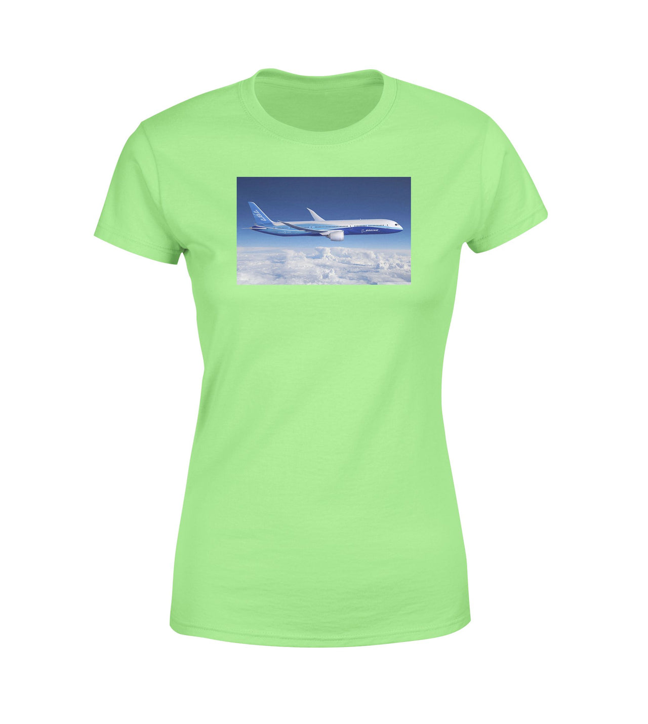 Boeing 787 Dreamliner Designed Women T-Shirts