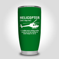 Thumbnail for Helicopter [Noun] Designed Tumbler Travel Mugs
