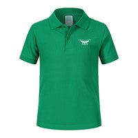 Thumbnail for Drone Silhouette Designed Children Polo T-Shirts
