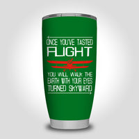 Thumbnail for Once You've Tasted Flight Designed Tumbler Travel Mugs