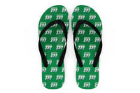 Thumbnail for Super Boeing 737+Text Designed Slippers (Flip Flops)