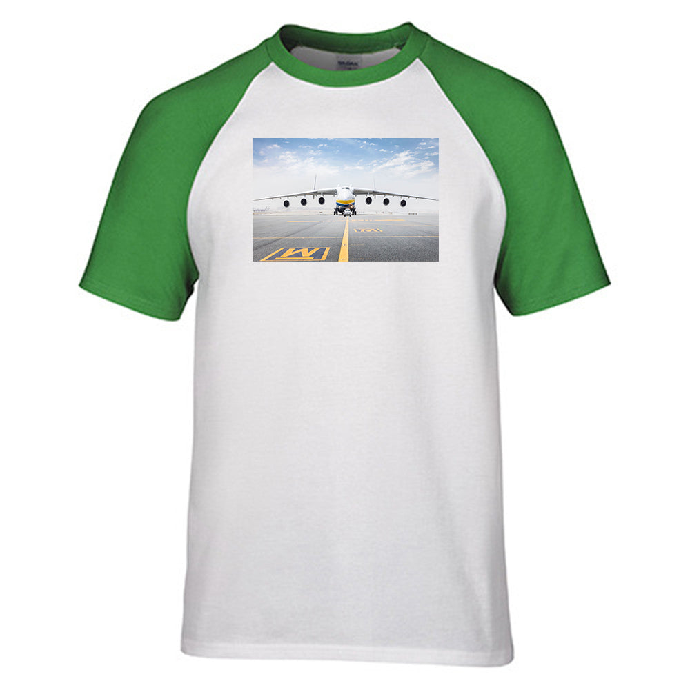 Antonov 225 (55) Designed Raglan T-Shirts