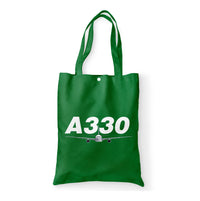 Thumbnail for Super Airbus A330 Designed Tote Bags