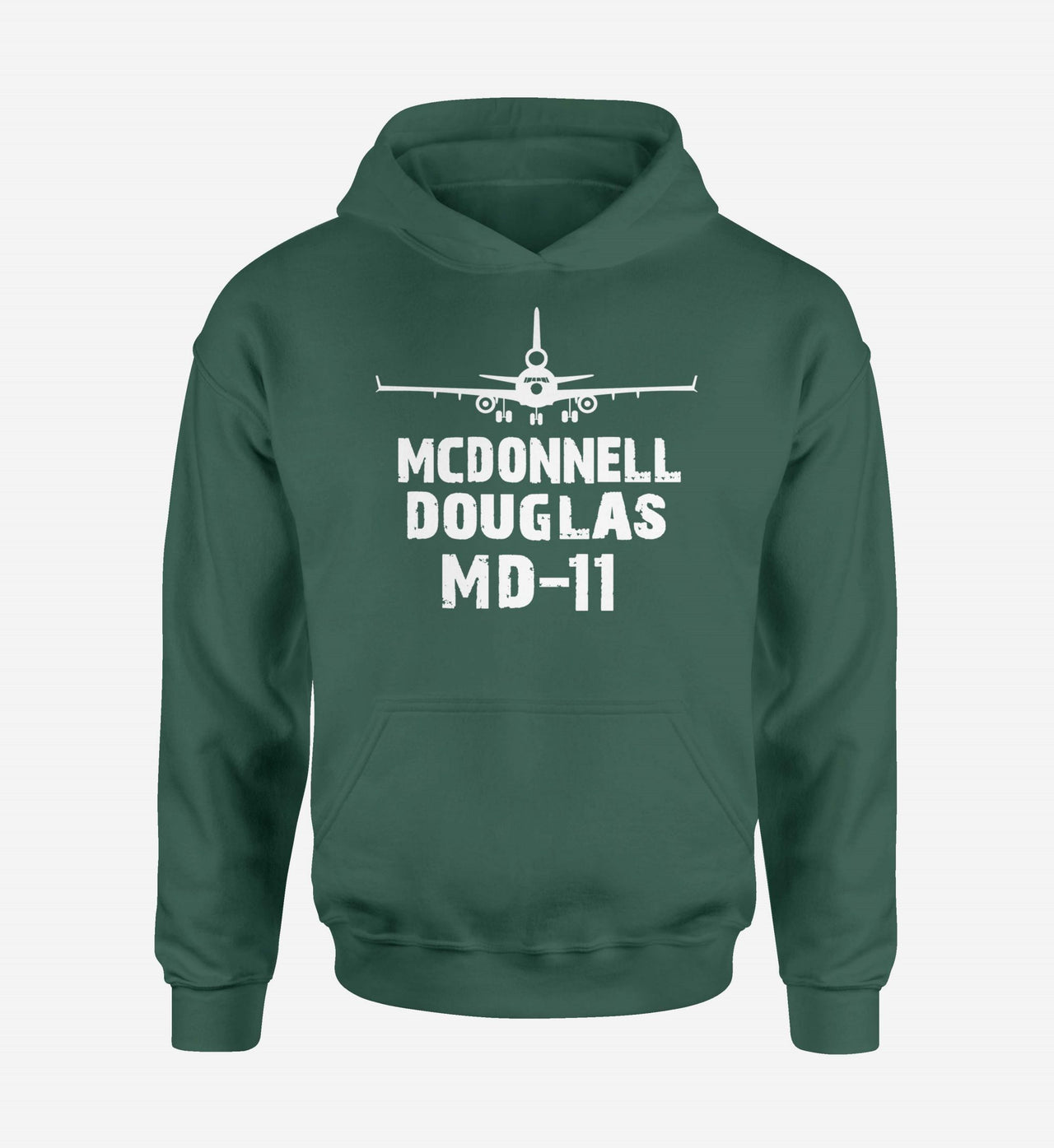 McDonnell Douglas MD-11 & Plane Designed Hoodies