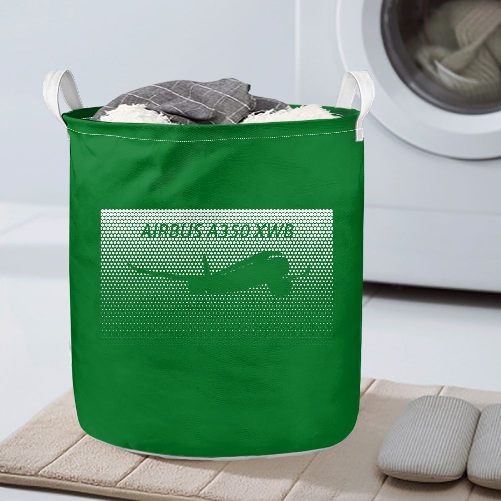 Airbus A350XWB & Dots Designed Laundry Baskets