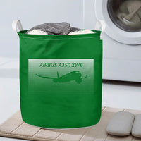Thumbnail for Airbus A350XWB & Dots Designed Laundry Baskets