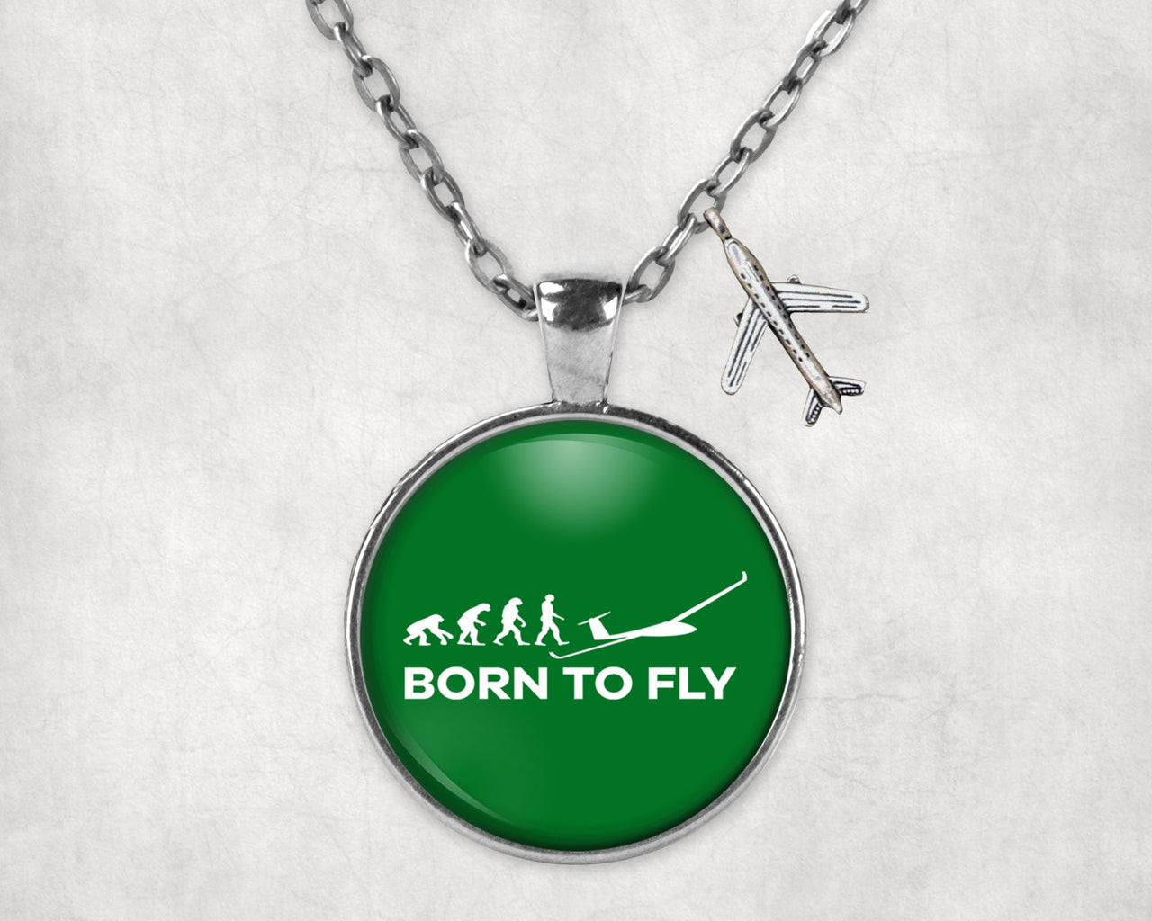 Born To Fly Glider Designed Necklaces