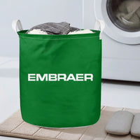 Thumbnail for Embraer & Text Designed Laundry Baskets