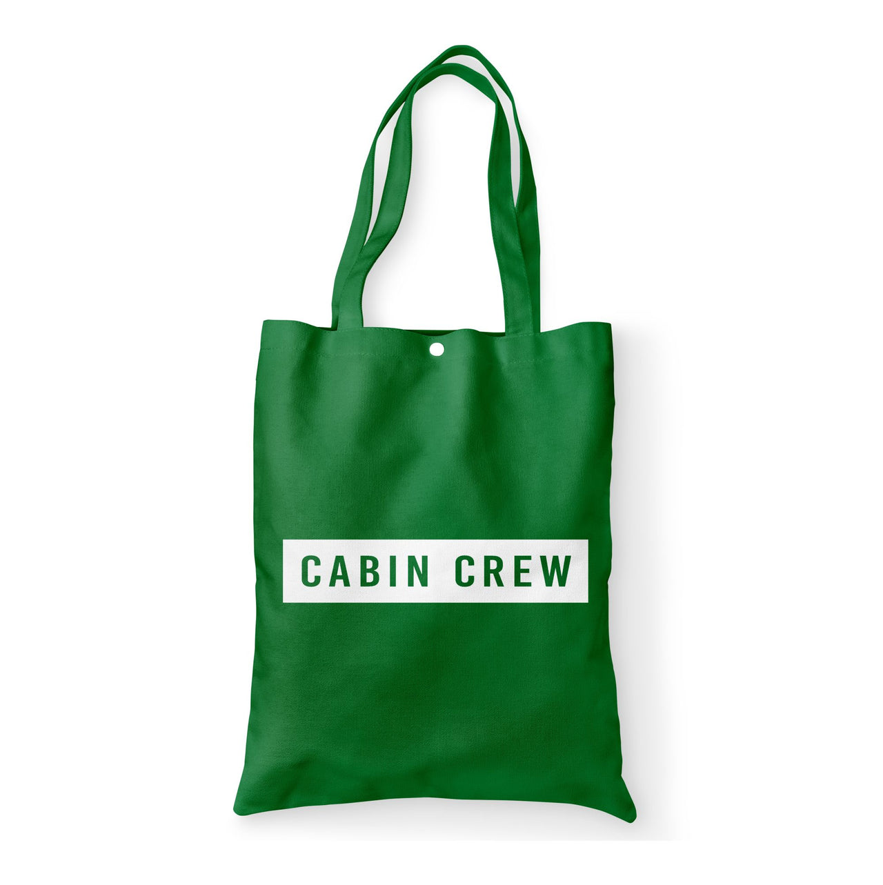 Cabin Crew Text Designed Tote Bags