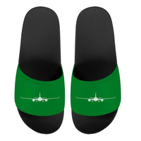 Thumbnail for Airbus A350 Silhouette Designed Sport Slippers