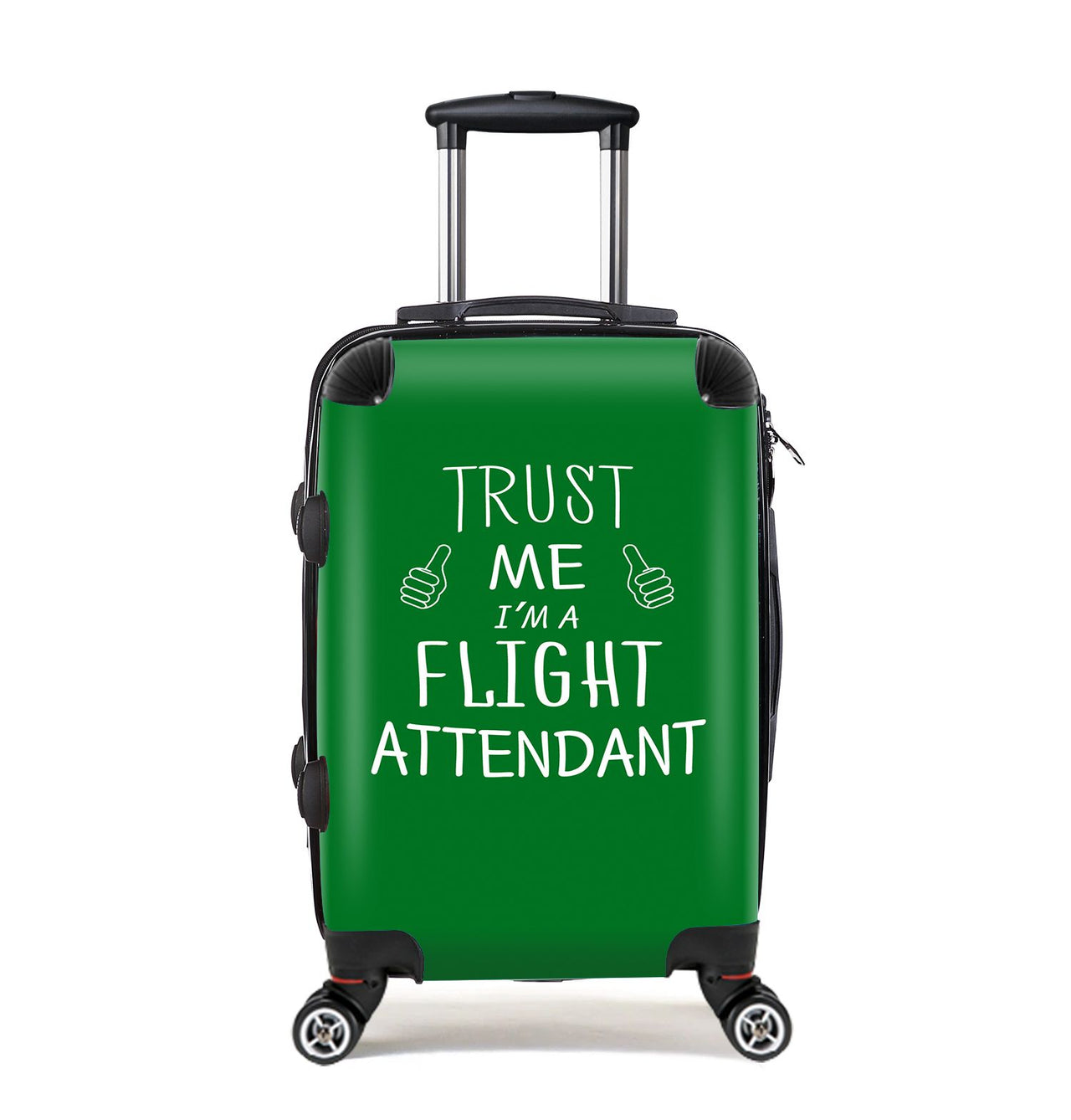 Trust Me I'm a Flight Attendant Designed Cabin Size Luggages