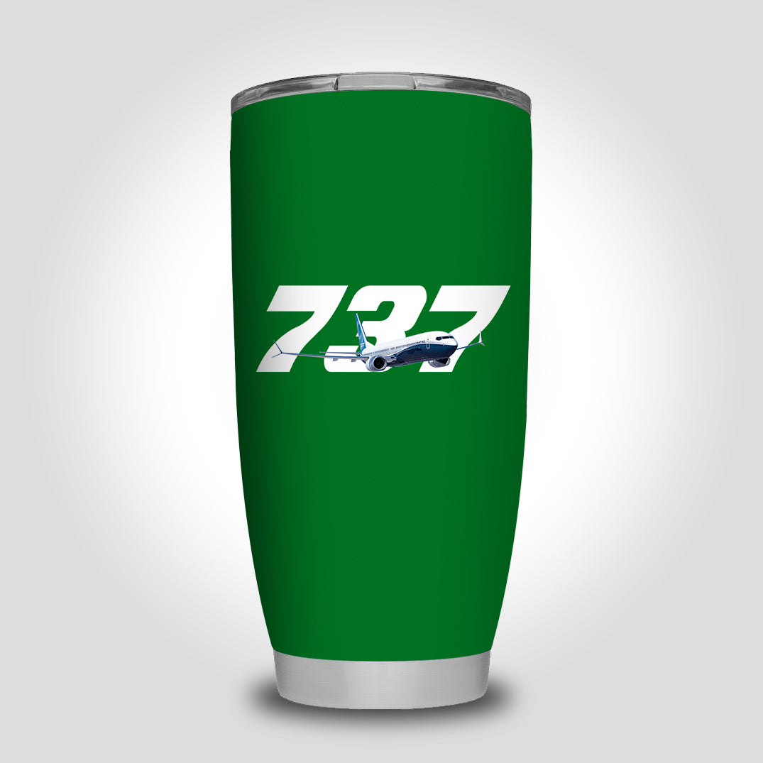 Super Boeing 737 Designed Tumbler Travel Mugs
