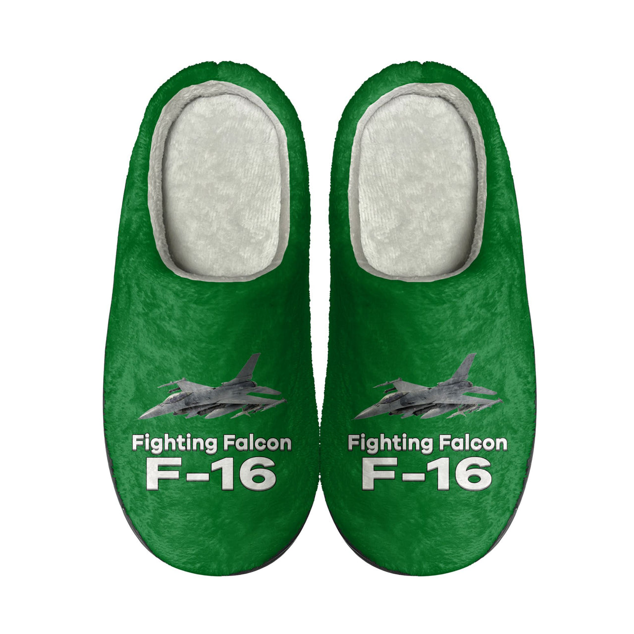 The Fighting Falcon F16 Designed Cotton Slippers