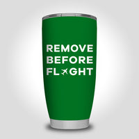 Thumbnail for Remove Before Flight Designed Tumbler Travel Mugs