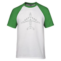 Thumbnail for Antonov 225 (8) Designed Raglan T-Shirts