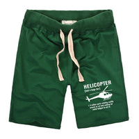 Thumbnail for Helicopter [Noun] Designed Cotton Shorts