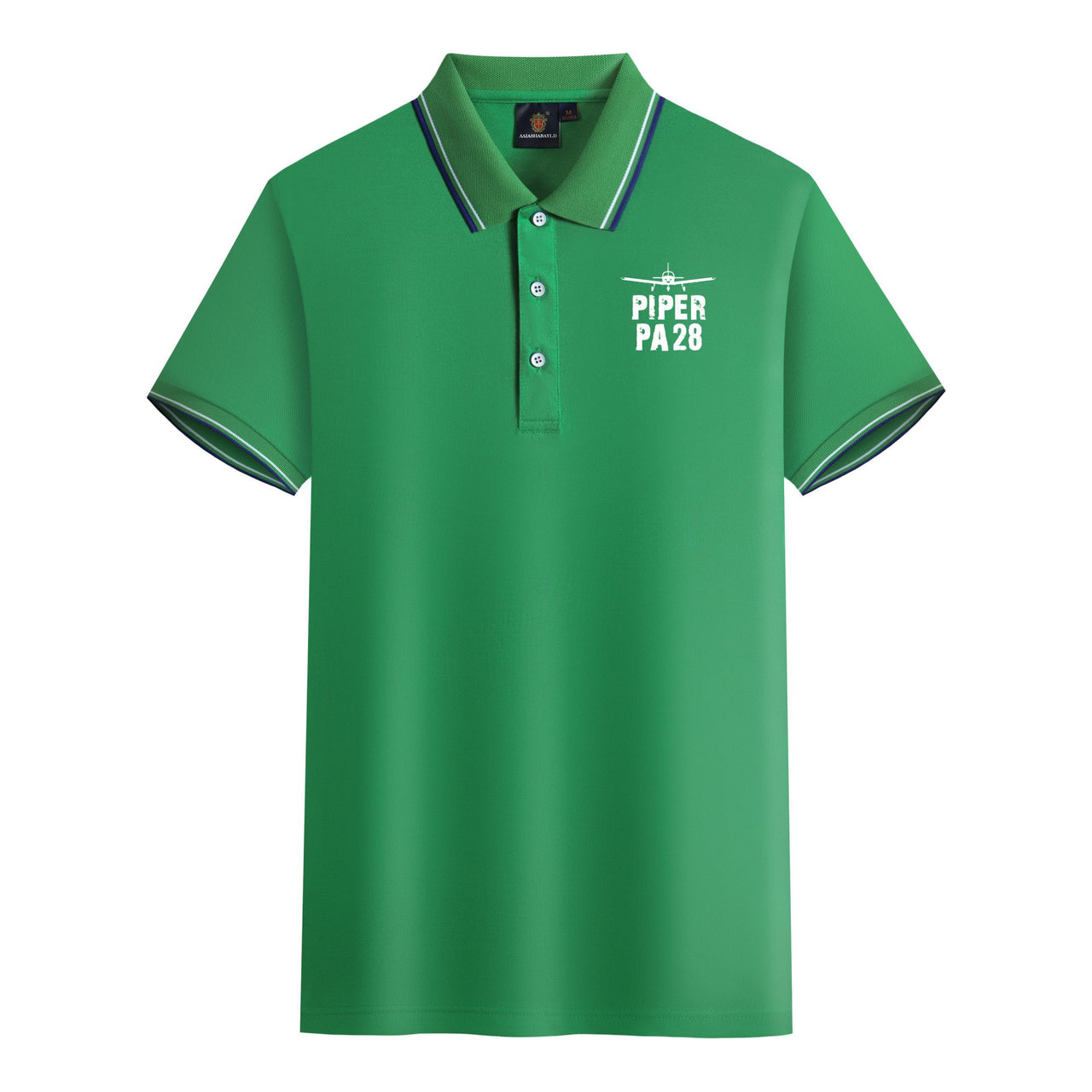 Piper PA28 & Plane Designed Stylish Polo T-Shirts