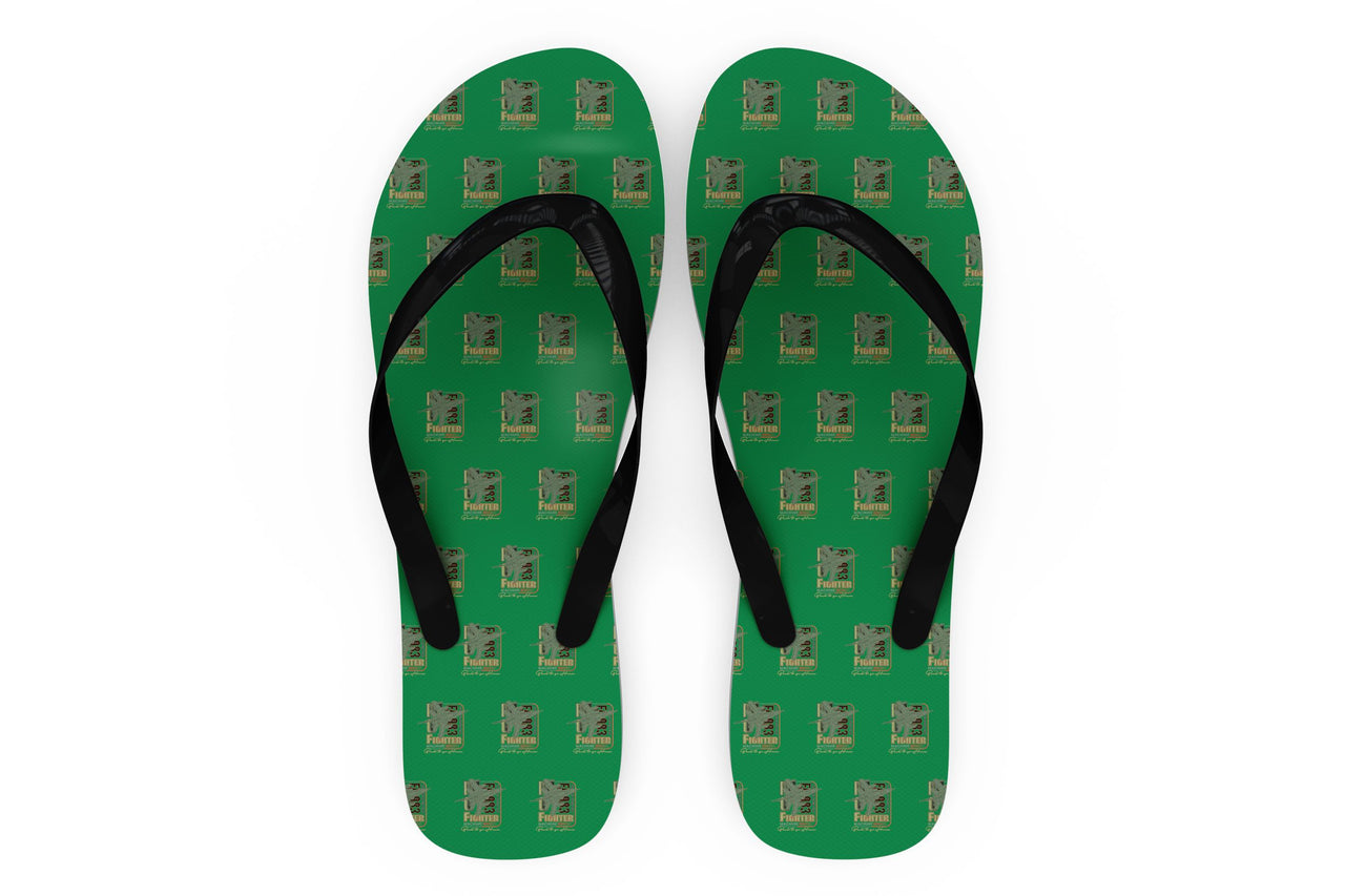 Fighter Machine Designed Slippers (Flip Flops)