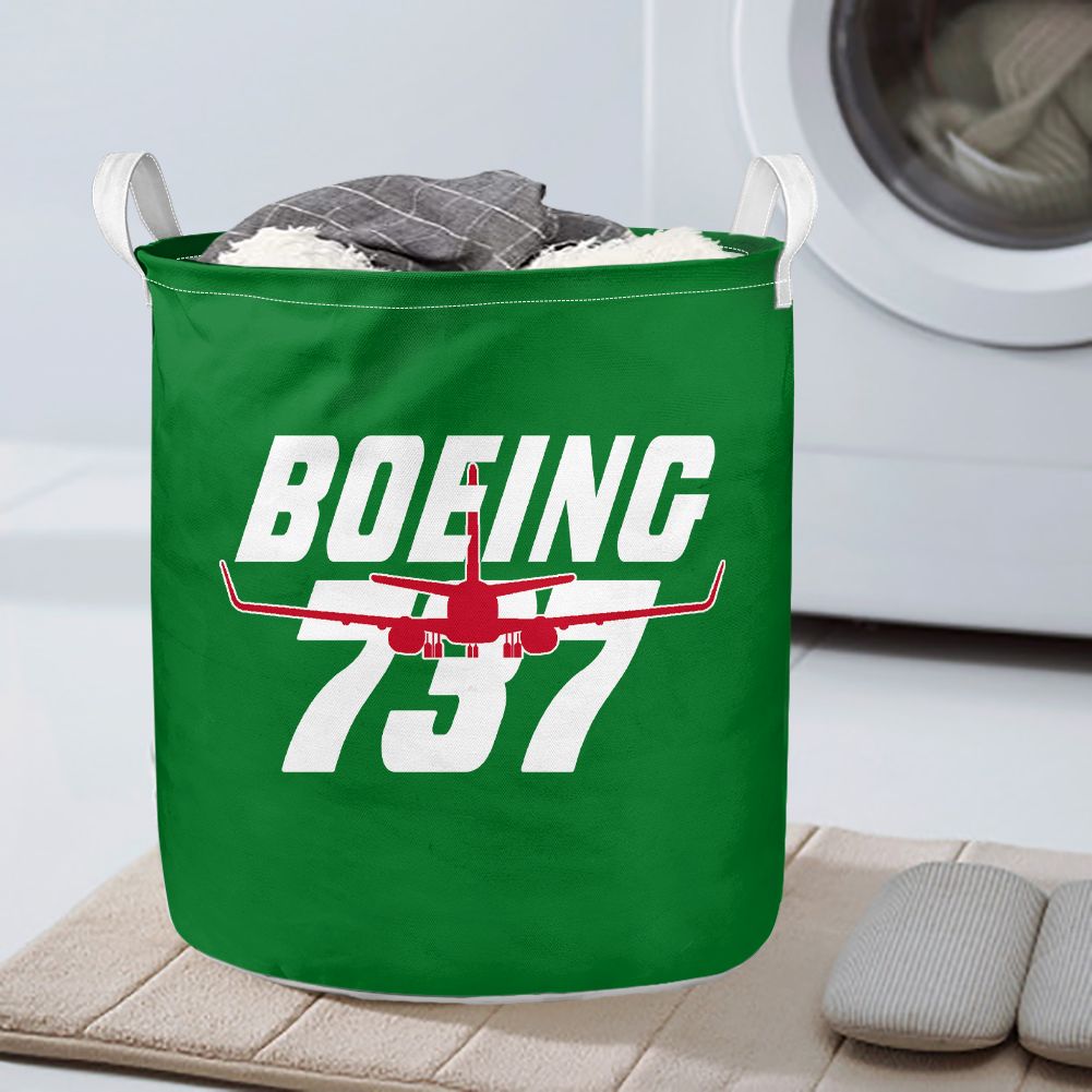 Amazing Boeing 737 Designed Laundry Baskets
