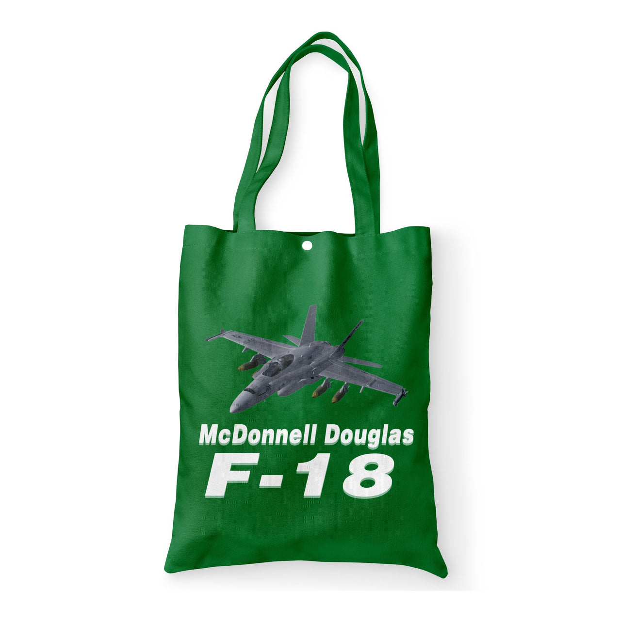 The McDonnell Douglas F18 Designed Tote Bags