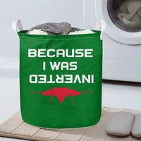 Thumbnail for Because I was Inverted Designed Laundry Baskets
