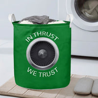 Thumbnail for In Thrust We Trust Designed Laundry Baskets