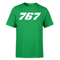 Thumbnail for 767 Flat Text Designed T-Shirts