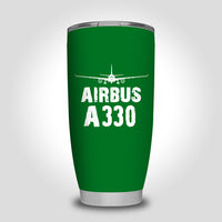 Thumbnail for Airbus A330 & Plane Designed Tumbler Travel Mugs