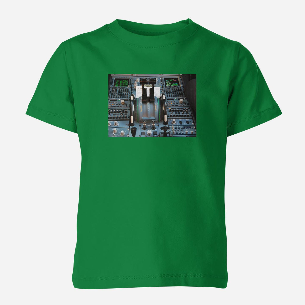 Airbus A320 Cockpit Designed Children T-Shirts