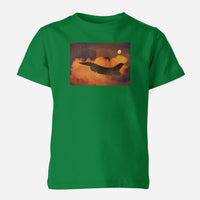 Thumbnail for Departing Fighter Jet 16 Designed Children T-Shirts