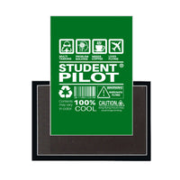 Thumbnail for Student Pilot Label Designed Magnets