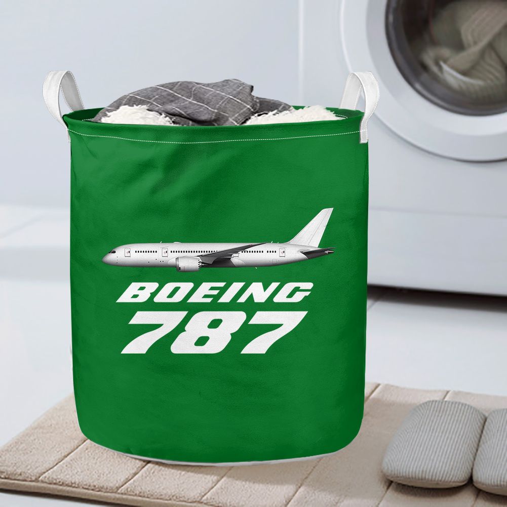 The Boeing 787 Designed Laundry Baskets