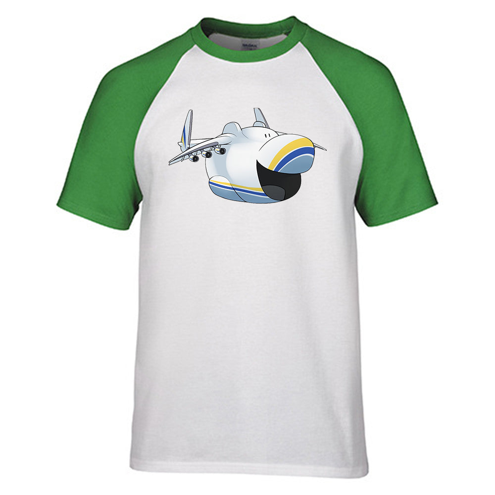 Antonov 225 Mouth Designed Raglan T-Shirts