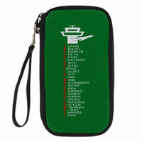 Thumbnail for Aviation Alphabet Designed Travel Cases & Wallets