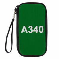 Thumbnail for A340 Flat Text Designed Travel Cases & Wallets