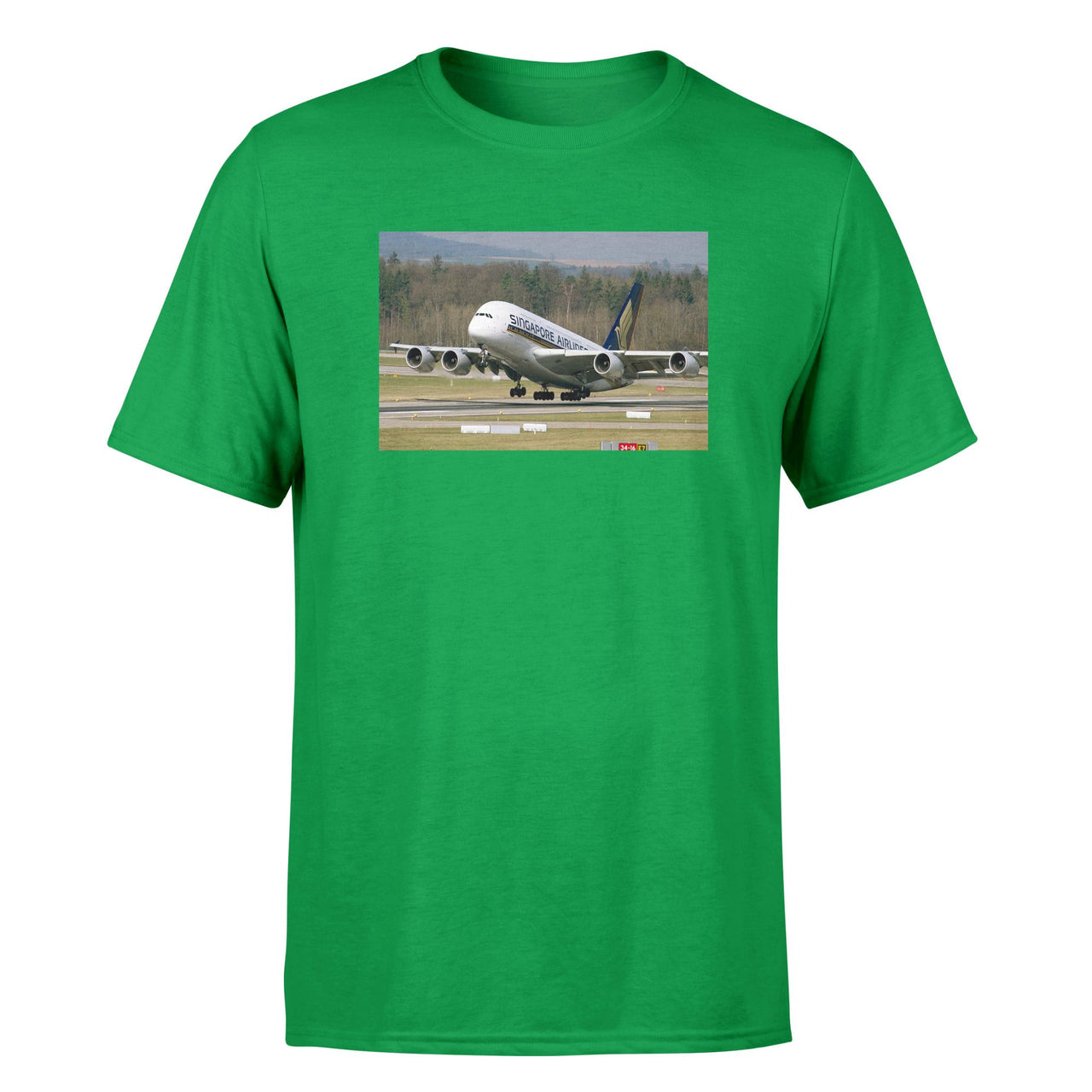 Departing Singapore Airlines A380 Designed T-Shirts