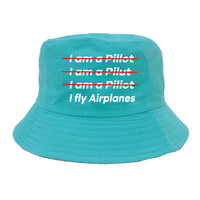 Thumbnail for I Fly Airplanes Designed Summer & Stylish Hats