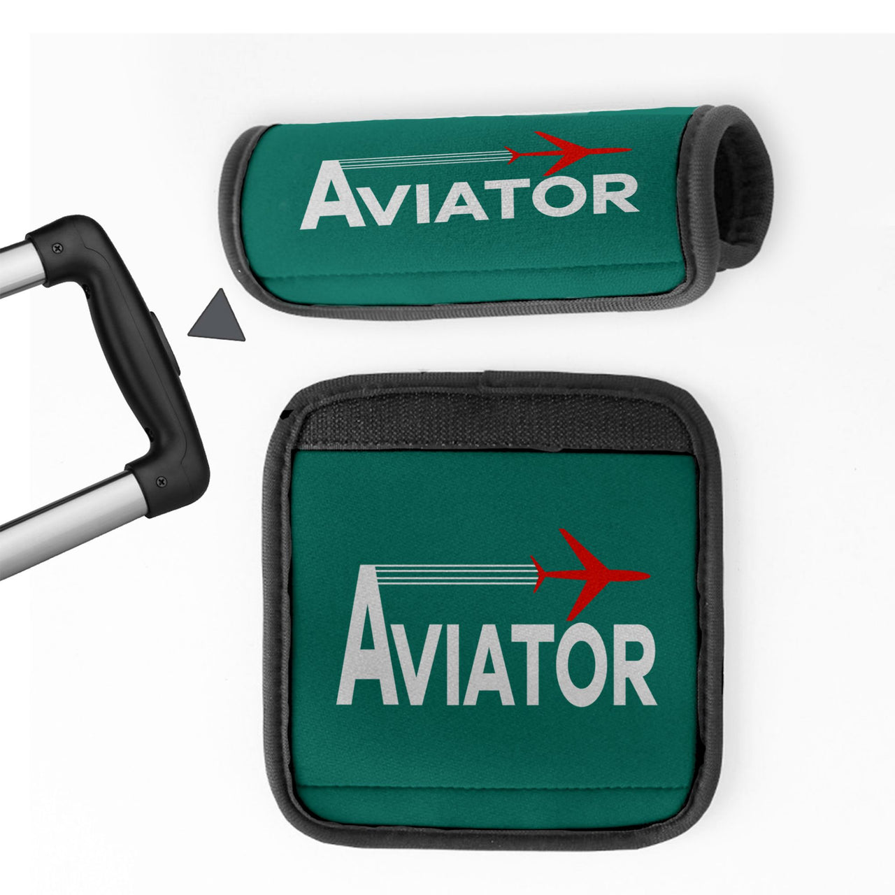 Aviator Designed Neoprene Luggage Handle Covers