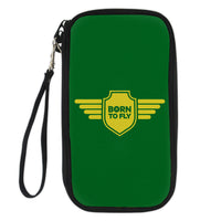 Thumbnail for Born To Fly & Badge Designed Travel Cases & Wallets