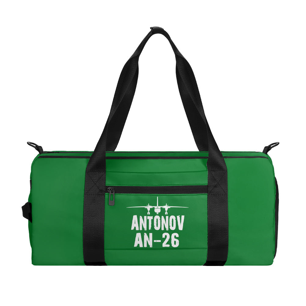 Antonov AN-26 & Plane Designed Sports Bag