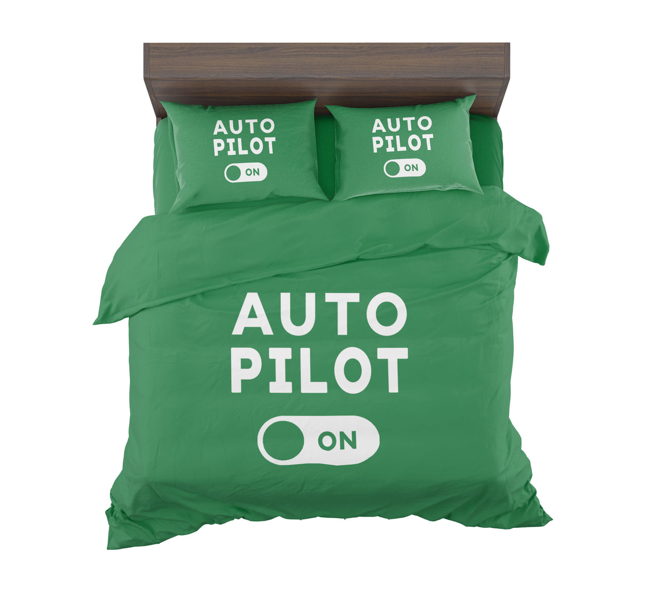 Auto Pilot ON Designed Bedding Sets