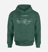 Thumbnail for How Planes Fly Designed Hoodies