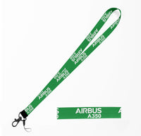 Thumbnail for Airbus A350 & Text Designed Lanyard & ID Holders