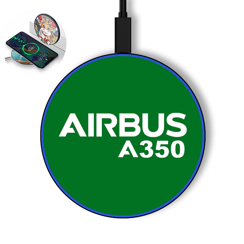 Airbus A350 & Text Designed Wireless Chargers