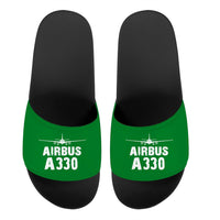 Thumbnail for Airbus A330 & Plane Designed Sport Slippers